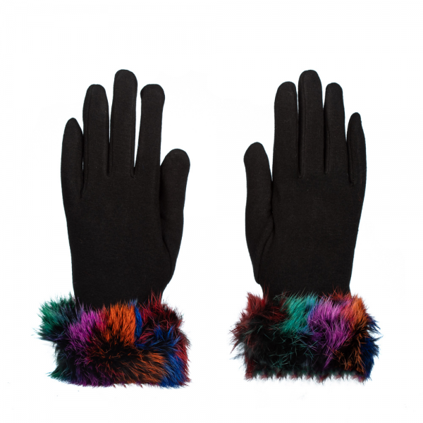 Γυναικεία γάντια Sama μαύρα, 2 - Kalapod.gr